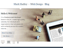 Tablet Screenshot of markhadley.com